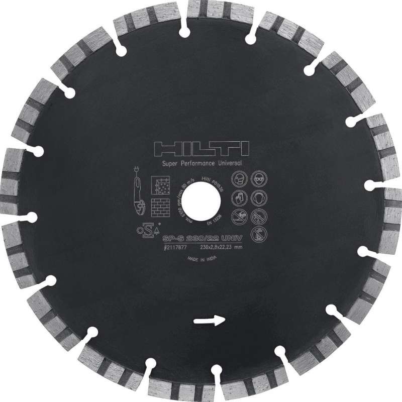 Rozbrusovací kotúč 230/22 (čierny) - SP-S 230