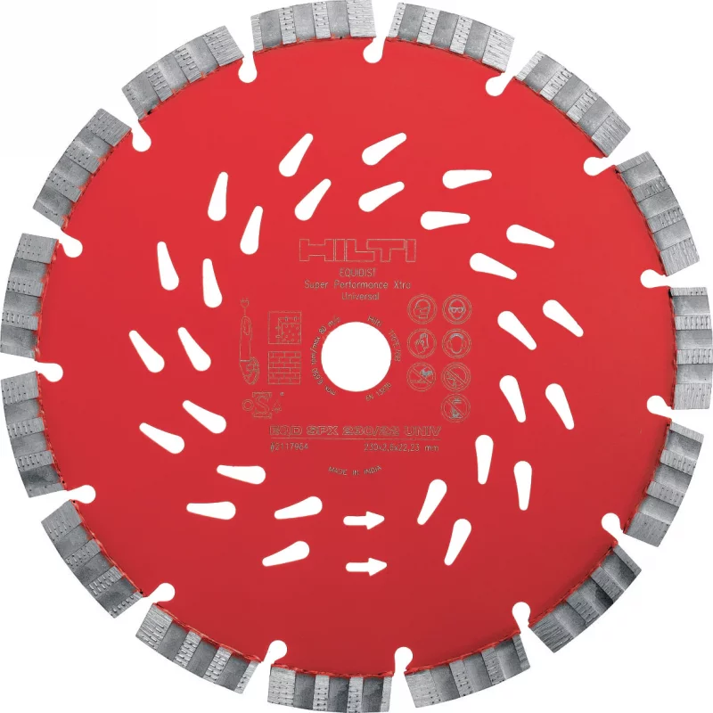Rozbrusovací kotúč 230/22 EQD (červený) - EQD SPX 230